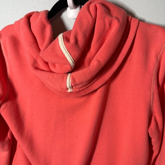 Aeropostale Logo Full Zip Up Hooded Sweatshirt Large Pink Pockets - Picture 5 of 10